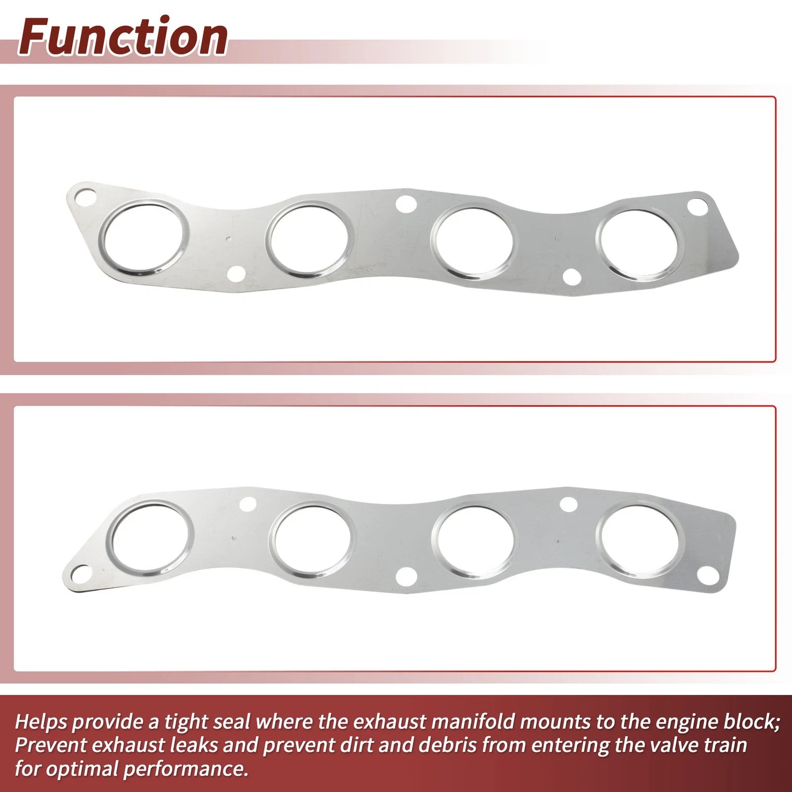 Exhaust Manifold Header Gasket for Hyundai i10 (2008–2011) No.2852103500
