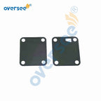 Set of 2 Fuel Pump Diaphragms Gaskets for Mercury 9.9 15 40 50HP (8537291, 8537312)