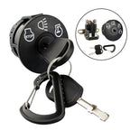 Ignition Switch & AM138068 Starter Solenoid for 12V Riding Mowers