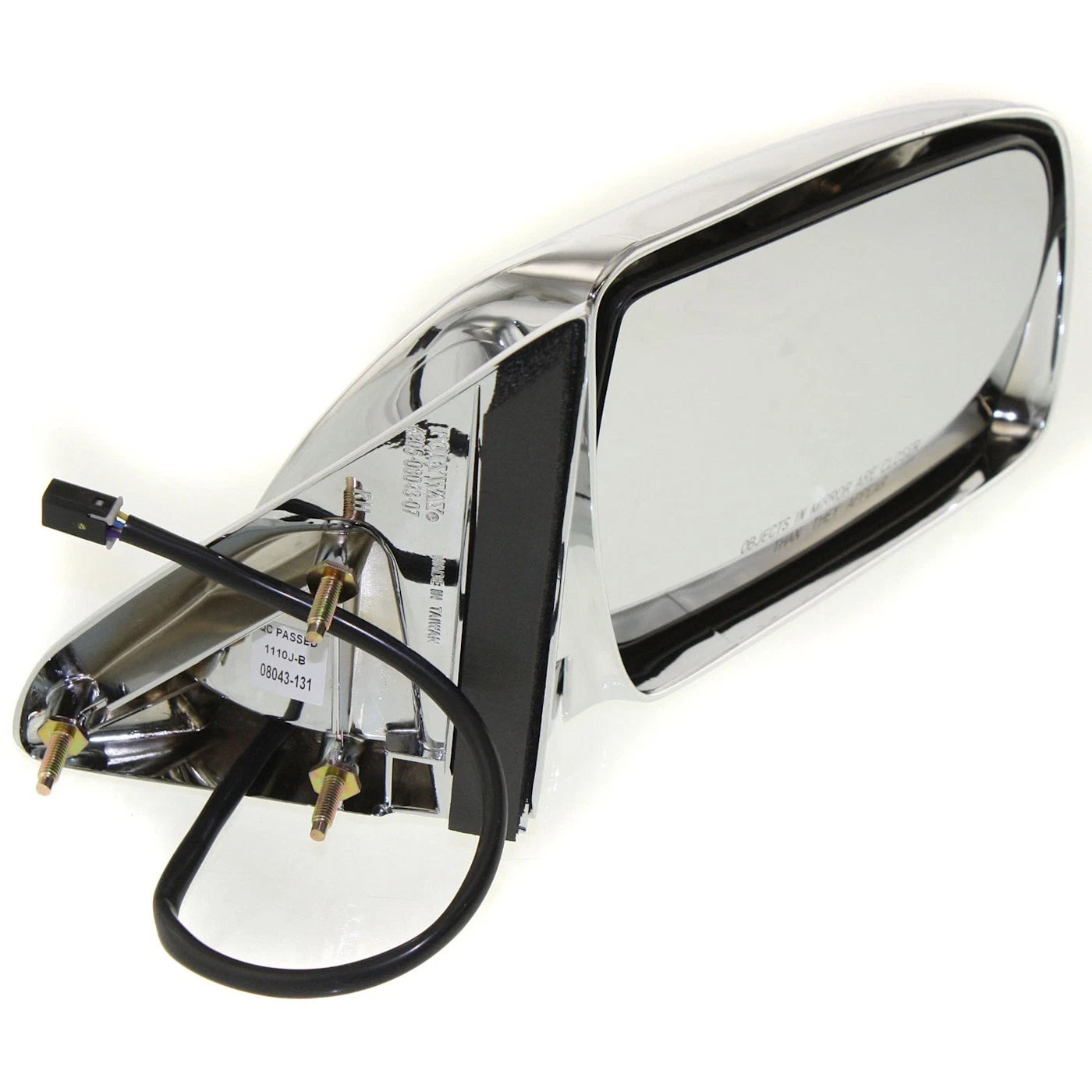 Set of 2 Power Glass Chrome Mirrors for GMC Yukon (1992–2000)