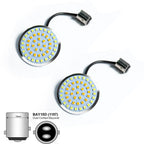 2X Switchback LED Turn Signal Bulbs for Harley Dyna Softail