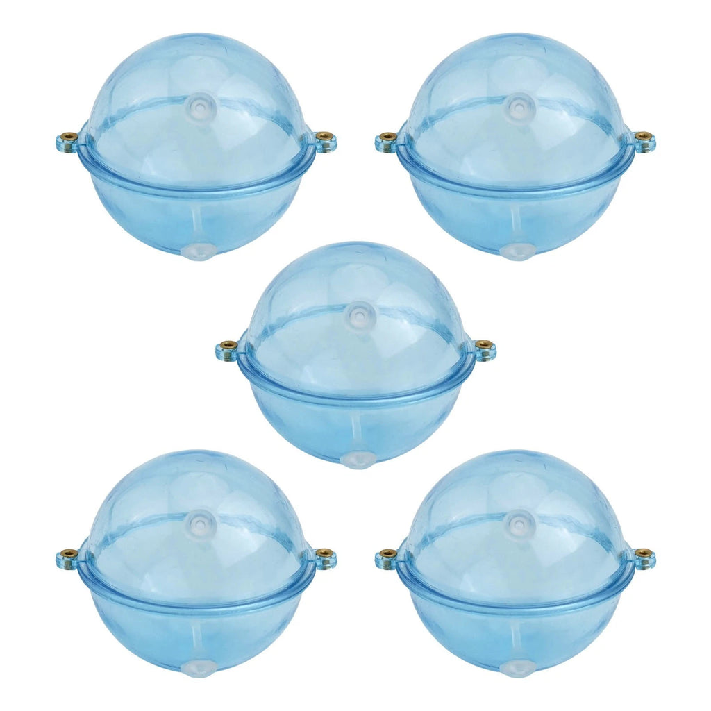 Set of 5 Bubble Ball Floats for Fishing Hooks and Baited Lines