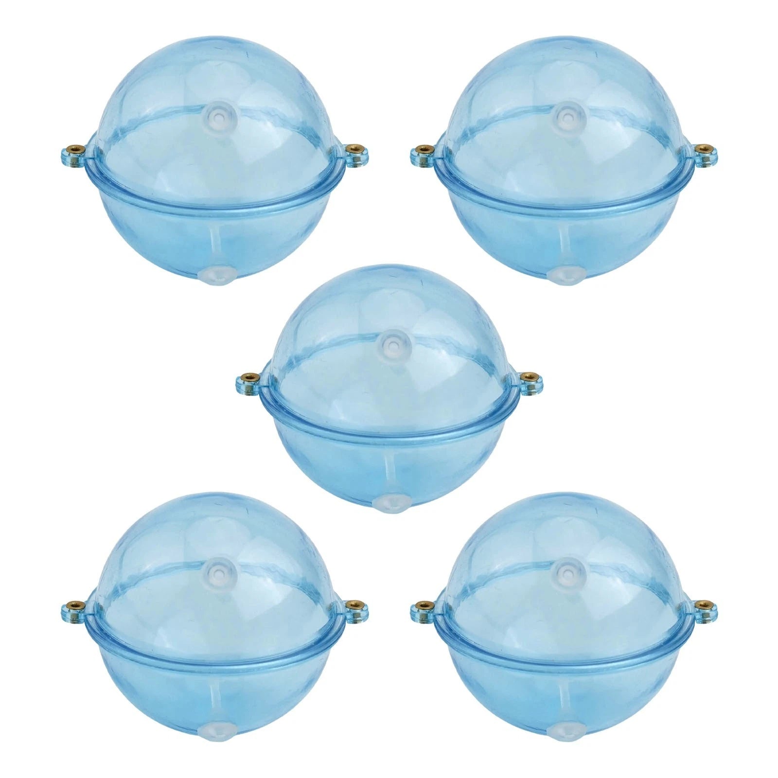 Set of 5 Bubble Ball Floats for Fishing Hooks and Baited Lines