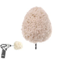 4 Inch Wool Buffing Ball Hex Shank for Polishing Metal Wood Surfaces