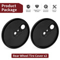 2 Rear Wheel Tire Covers for Honda HRS216 HRB217 HRZ216