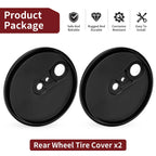 2 Rear Wheel Tire Covers for Honda HRS216 HRB217 HRZ216