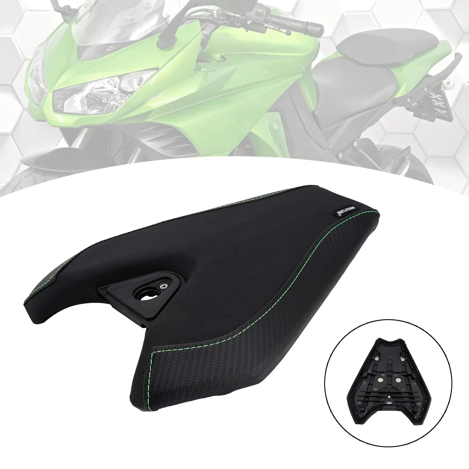 Rear Passenger Seat Pillion Cushion for Kawasaki Z1000 (2014–2025)