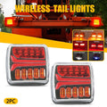 2X Magnetic Wireless LED Rear Tail Lights Kit for EXV