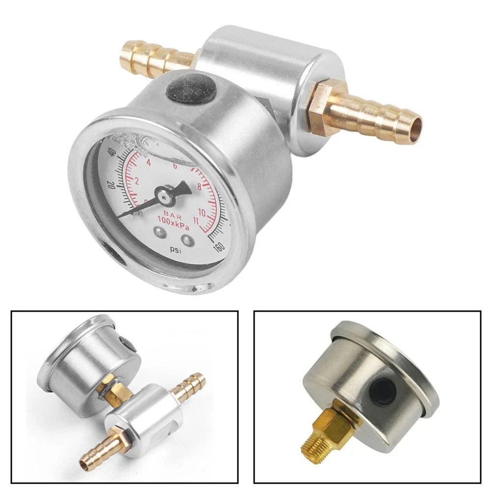 Fuel Pressure Gauge 0-160 psi 1/8 NPT for Acura Models