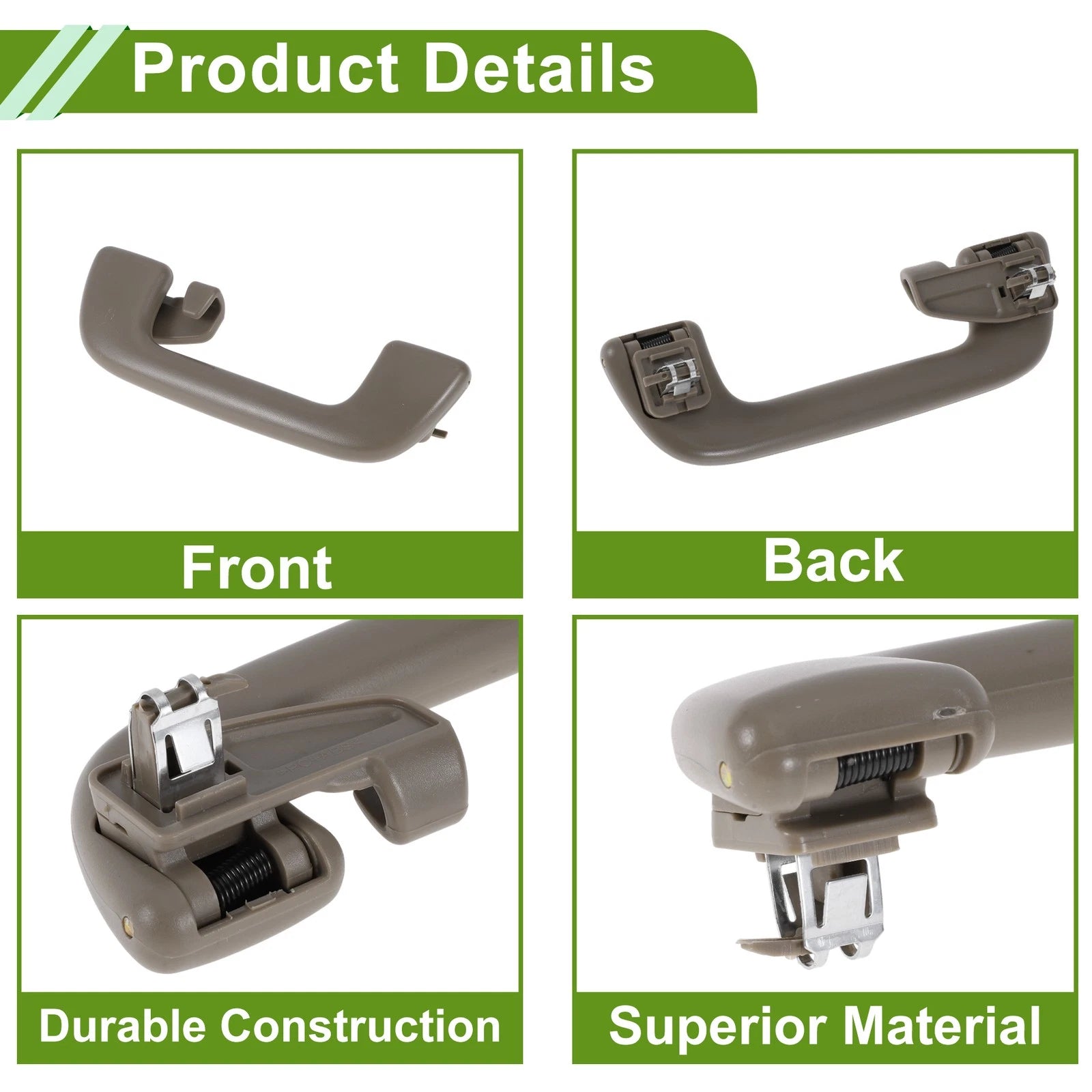 1Pc Interior Trim Handle A Pillar for Toyota Corolla (2009–2013) Beige