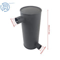 Muffler 4625214 for ZX210H-3 ZX240-3 ZX250H-3 ZX250K-3 ZX170W-3 (–)