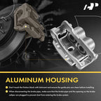 Pair Front Disc Brake Calipers for Subaru Legacy (1991-1996)