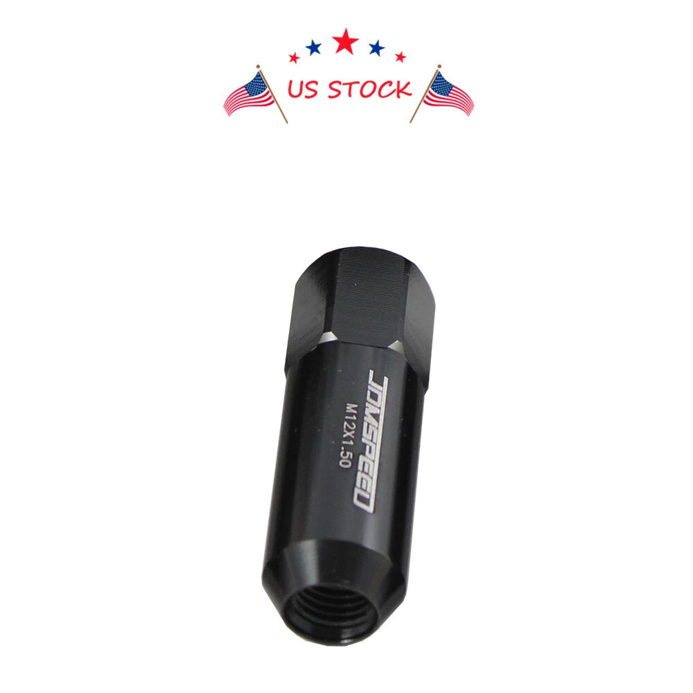 20PCS Extended Forged Aluminum Tuner Racing Lug Nuts for Universal Fit