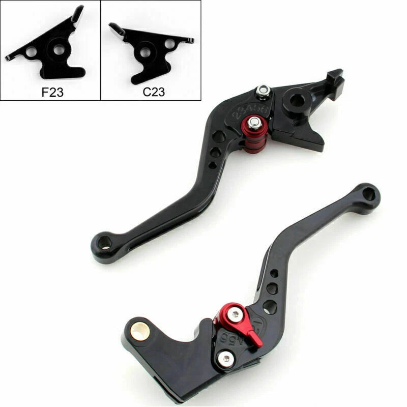 Short Brake Clutch Levers for Aprilia Shiver/GT (2007–2014) Borsoduro 750 (2008–2014) T9