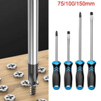 100mm Slotted Cross Magnetic Screwdriver Alloy Steel (Daily Maintenance)