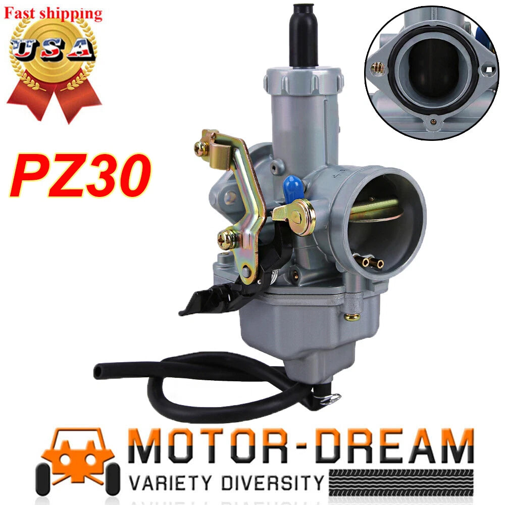 PZ30 30mm Carburetor for Yamoto 125 200 250 (Pitster Coolster JCL Baja)