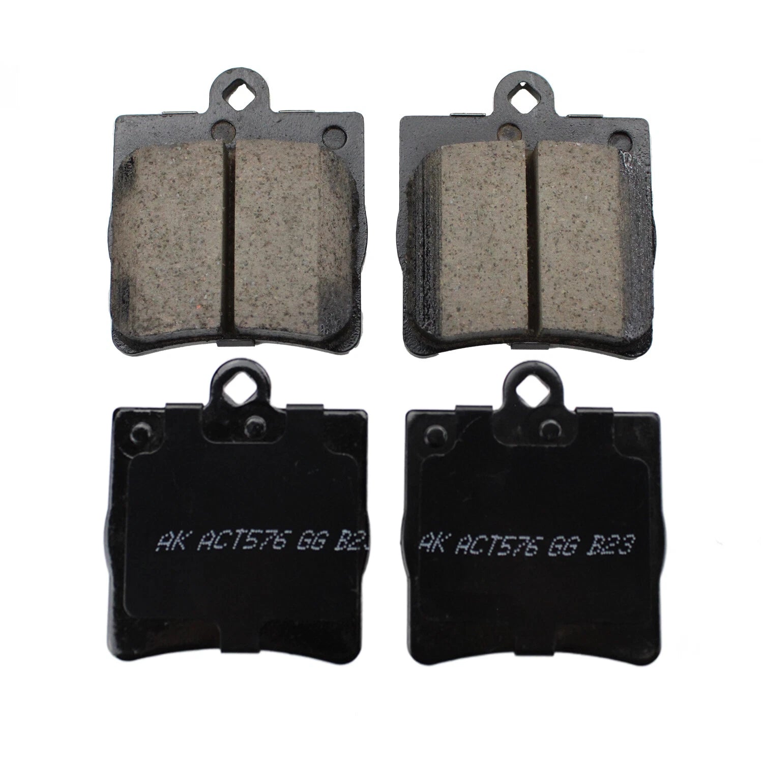 Set of 4 Rear Disc Brake Pads for Mercedes C230 C240 SLK230 SLK300 SLK320 (2000–2006)