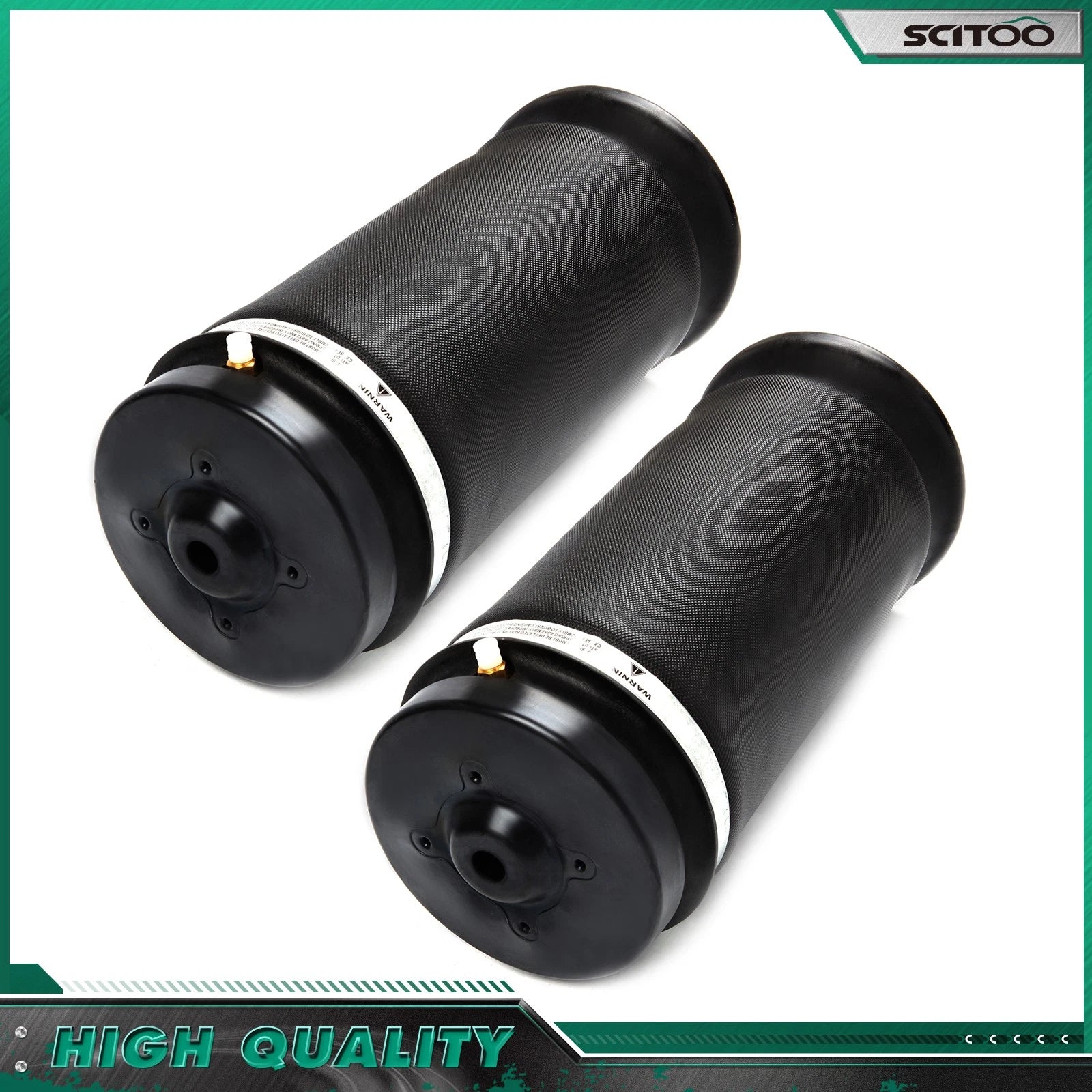 Rear Pair Air Suspension Springs for Mercedes GL350 GL450 ML320 ML350 (2007–2012)