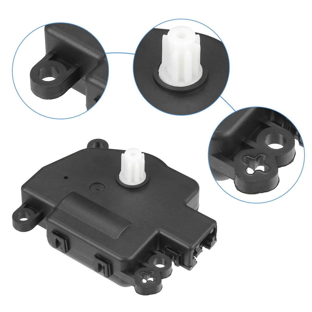 604-400 Heater Blend Air Door Actuator for Ford Fiesta (2011–2019) Metal Black