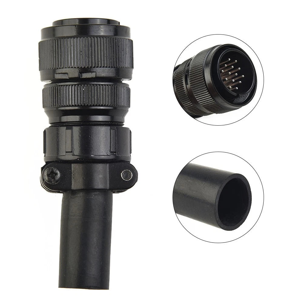 14-Pin Metal Male Plug Connector for Hobart TIG MIG Welder (136961, 141162)