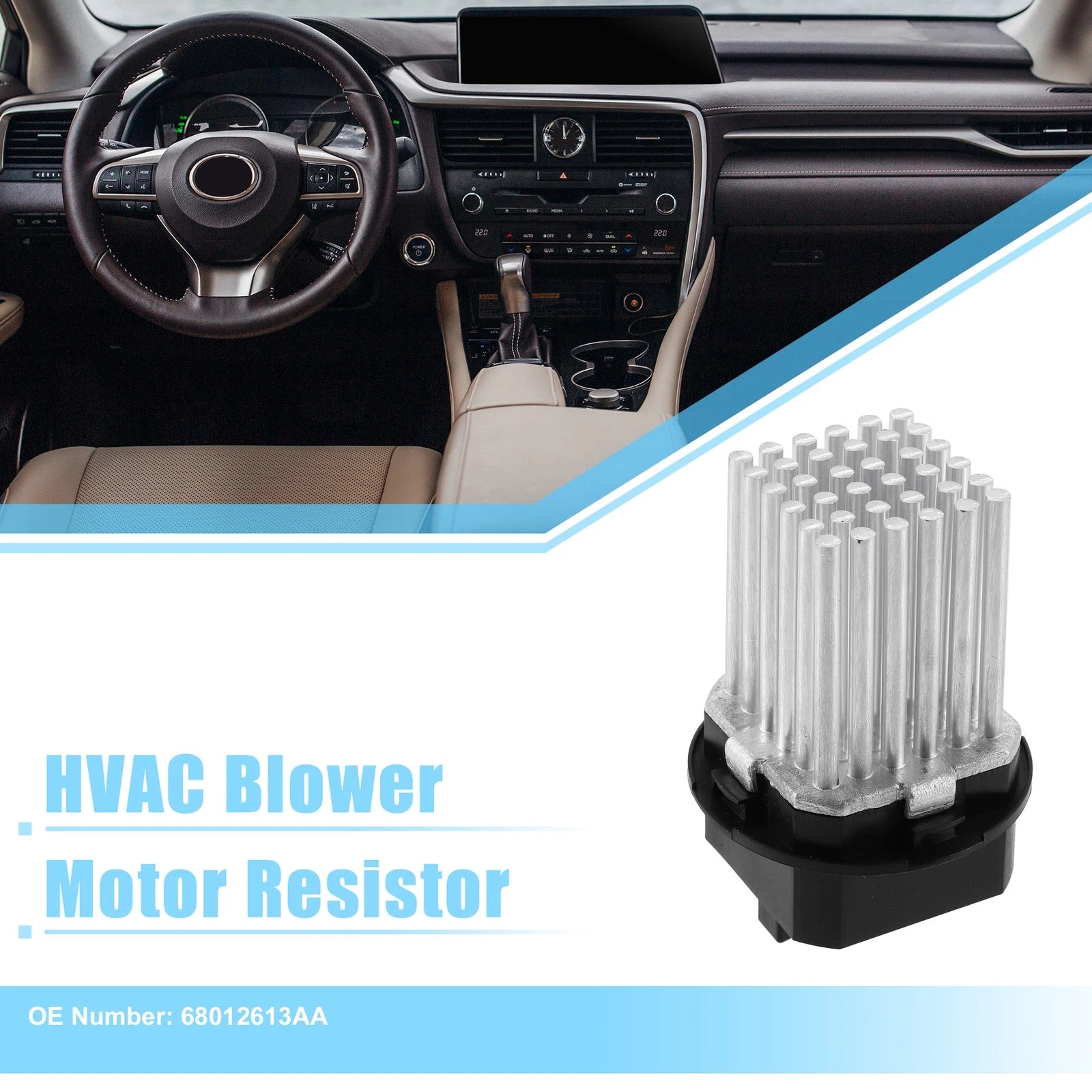 HVAC Blower Motor Resistor for Mercedes-Benz Sprinter (2007–2018)