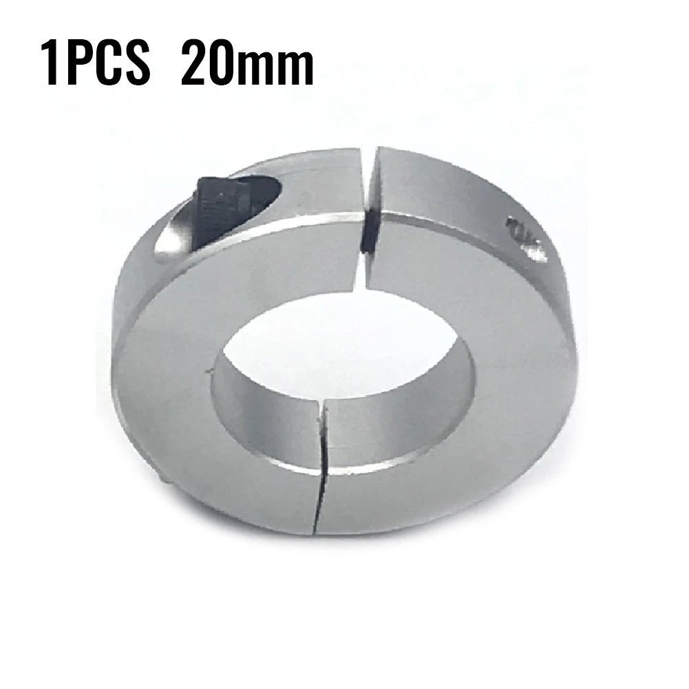 Set of 6 Fixed Rings Aluminum Alloy Clamp Type (13mm, 15mm, 16mm, 20mm, 25mm, 30mm)