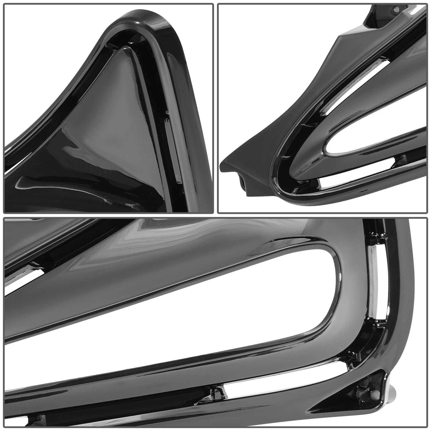 Fog Light Lamp Bezel Cover for Toyota Corolla (2017–2019) - Left Side, Black