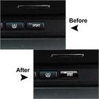 Sport Mode Button Cover for BMW E46 3 Series M3 1998-2004 Black