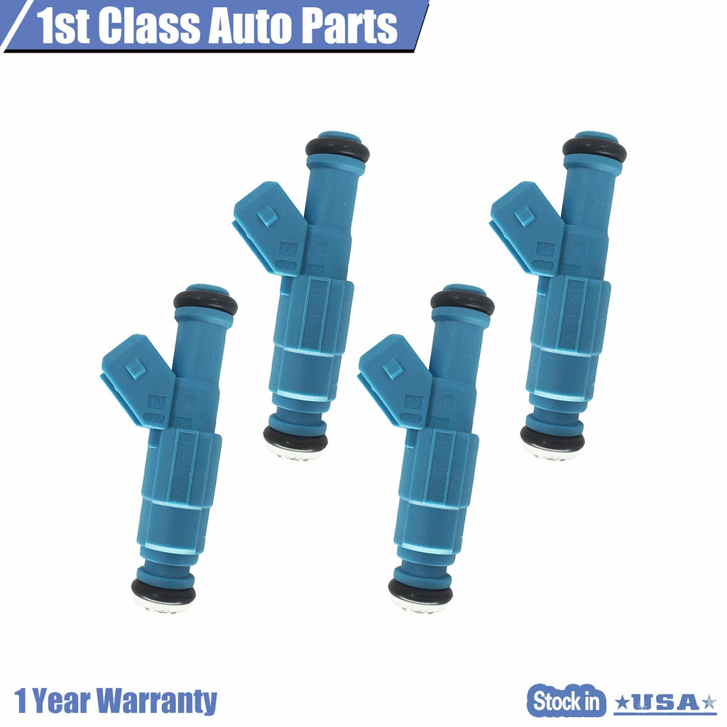 Set of 4 Fuel Injectors for Ford Chevrolet Pontiac (LS1 LT1 5.0L 5.7L)