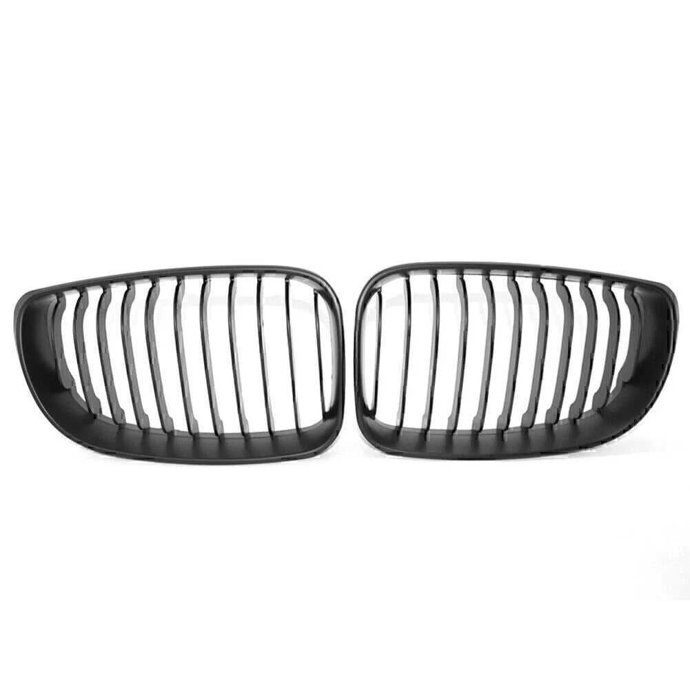 Front Kidney Grille Matte Black for BMW E81 E82 E87 E88 (2007–2013)