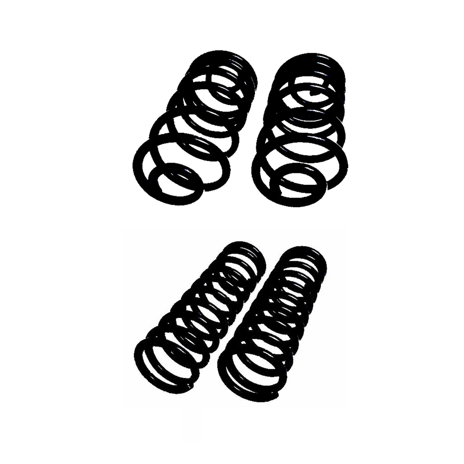 Lesjofors Coil Springs Kit for Audi (Front STD, Rear Cargo)