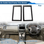 Air Condition Outlet Vent Trim Cover Frame for Toyota Corolla (2014–2018) 1 Pair