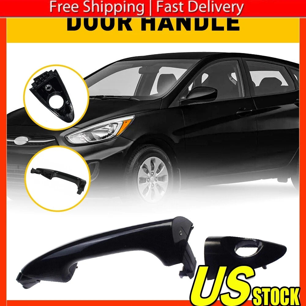 Exterior Door Handle for Hyundai Accent (2012â2016) Front Driver Primed