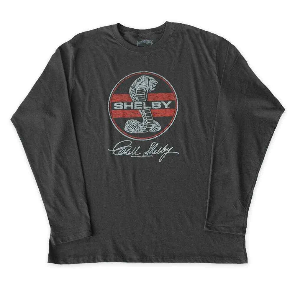 Long Sleeve T Shirt Premium Black Carroll Shelby Cobra for Men (Unisex)