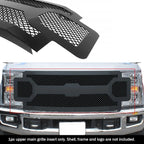 Stainless Black Mesh Grille for Ford F-250/F-350 (2017–2019)