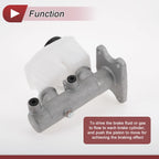 Brake Master Cylinder with Reservoir No. 472013D141 for Toyota Hilux (1988–1997)
