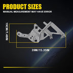 2X Fender Supports Bracket for Honda Civic (2016–2021)