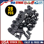Set of 28 Engine Splash Shield Bolts for Car