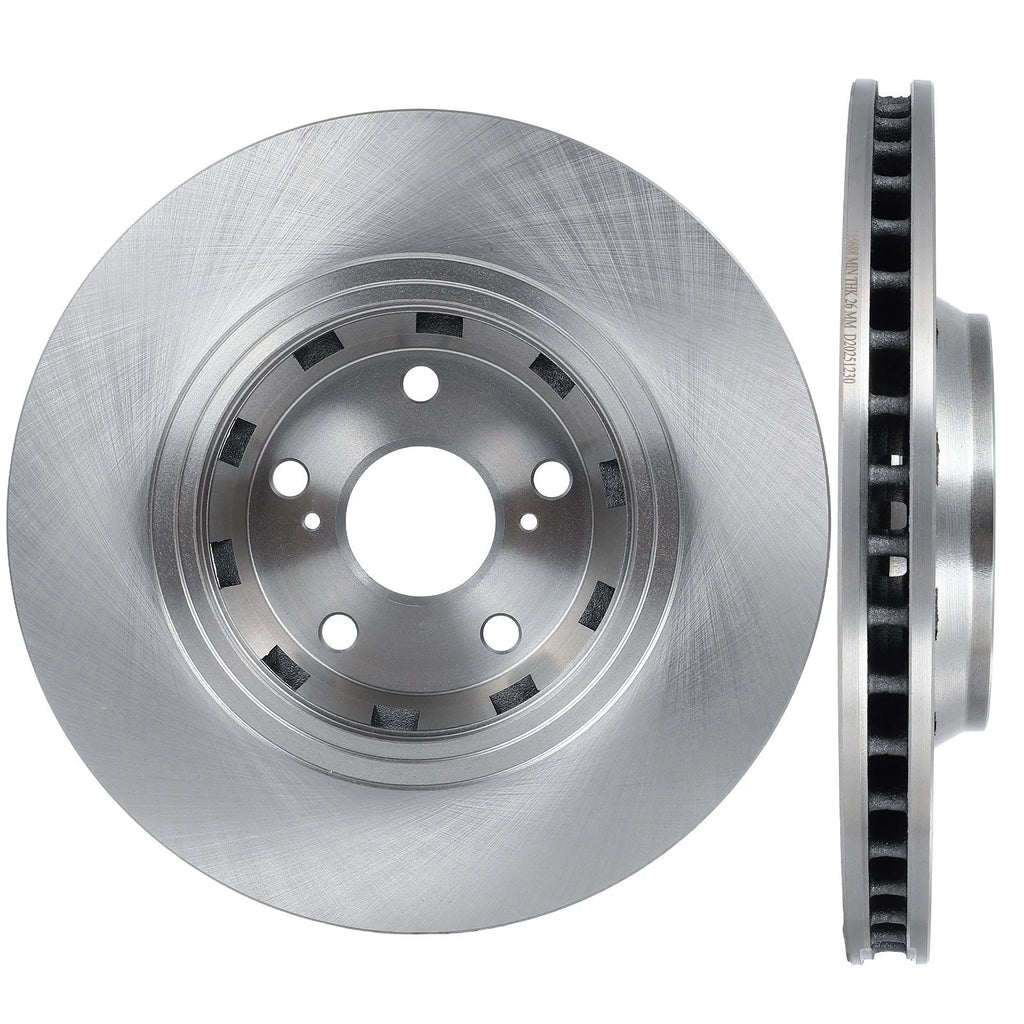 Front Disc Brake Rotors Vented for Toyota Venza (2009–2016)