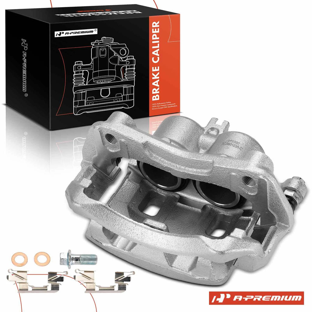 Front Left Brake Caliper with Bracket for Nissan Frontier Xterra (2005–2025)