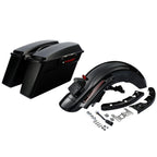 Hard Saddlebags & Rear Fender System for Harley Electra Glide (2009–2013)