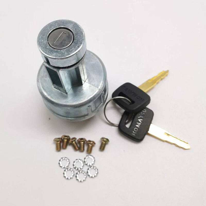 Key Ignition Switch for Komatsu PC100-6 PC120-6 PC200-7 (1990–2000)