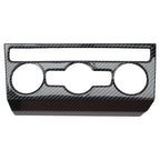 Decorative Carbon Fiber Trim for VW T-Roc Air Conditioning Knobs (2017–2023)
