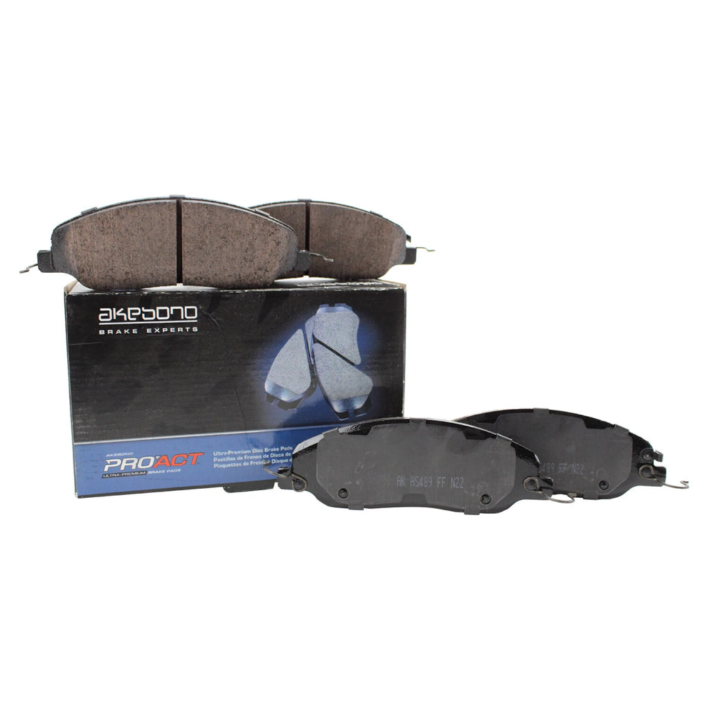 Front Ceramic ProAct Disc Pads for Ford Mustang (2005–2014) Akebono