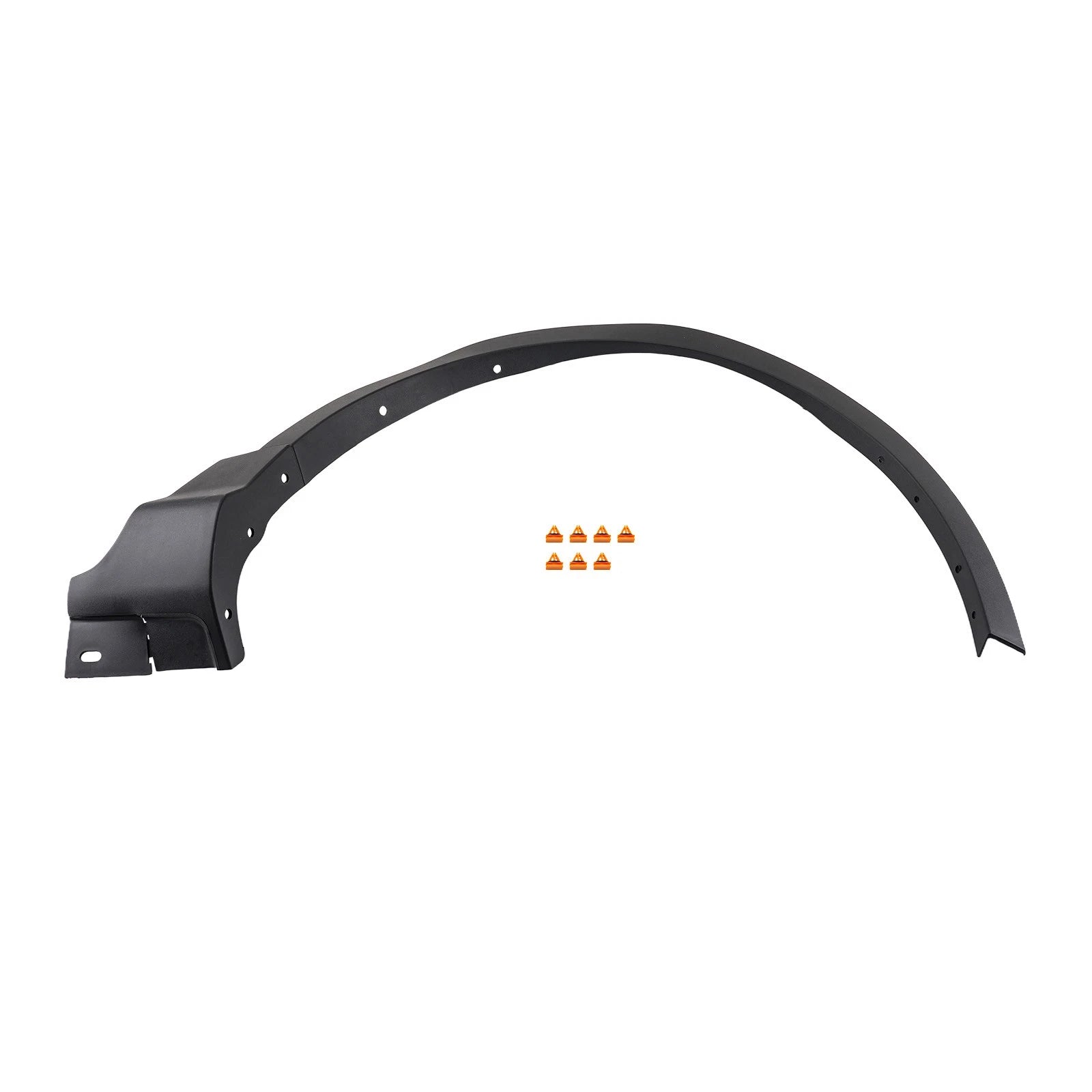 Front Right Fender Flare for Ford Escape (2013–2017) Black