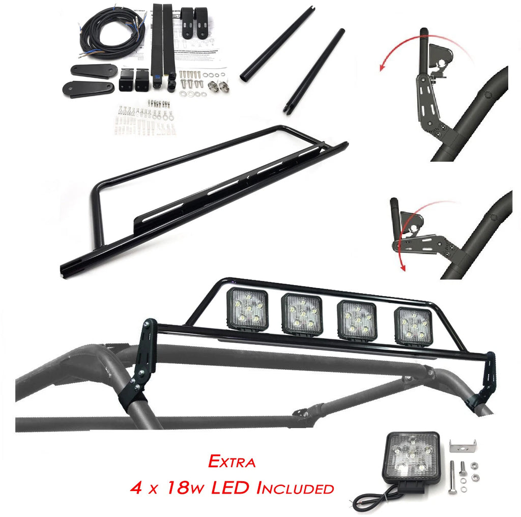 18W Roof Light Mounting Bar for Can-Am Commander Maverick (2011–2023)
