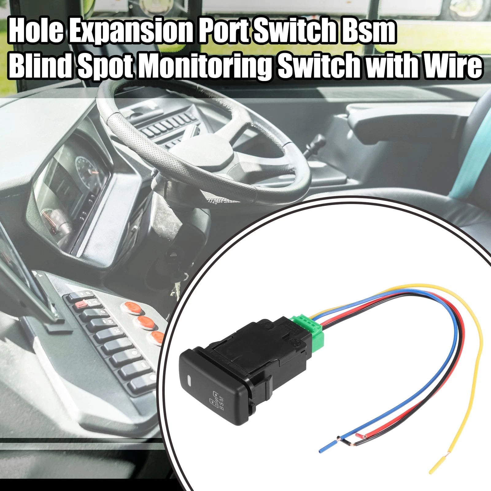 Port Switch BSM Blind Spot Monitoring for Toyota Alphard (2002–2008)