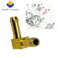 Carburetor Fuel Inlet Elbow for Kawasaki VN800 VN1500 (1995–2004)