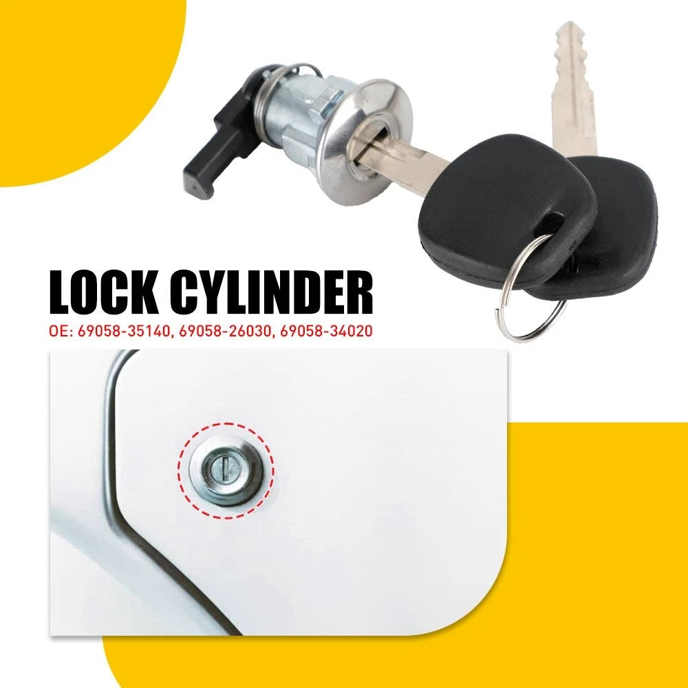 Fuel Filler Lid Lock Cylinder for Toyota Tacoma (1995–2004) 69058-35140