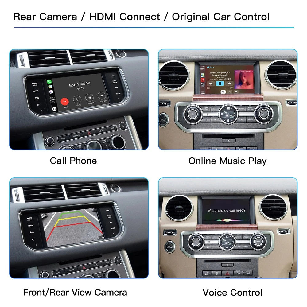 CarPlay Android Auto for Land Rover Discovery, Range Rover Evoque (2015–2023)